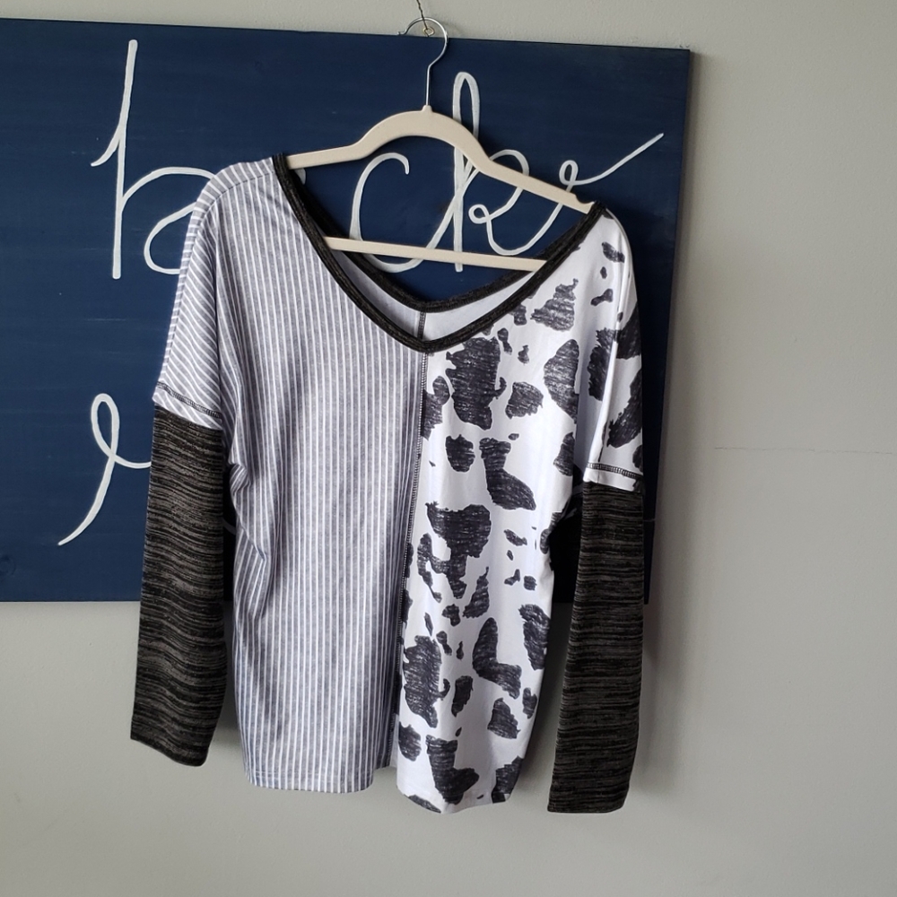 Color Block Blouse